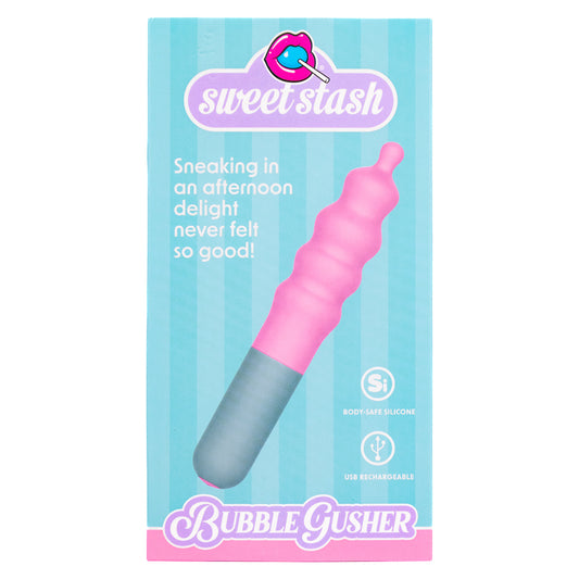 Sweet Stash Bubble Gusher Candy - Fizzy Bubblegum Flavor
