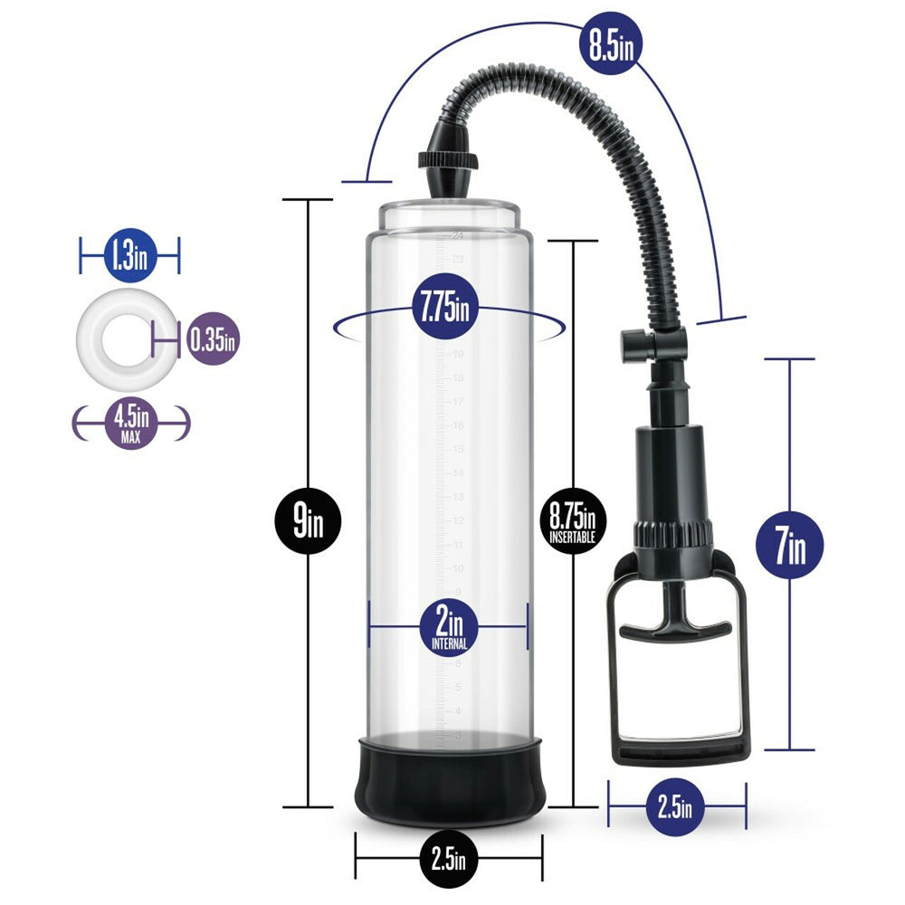 Performance VX3 Clear Male Enhancement Vacuum Pump System
