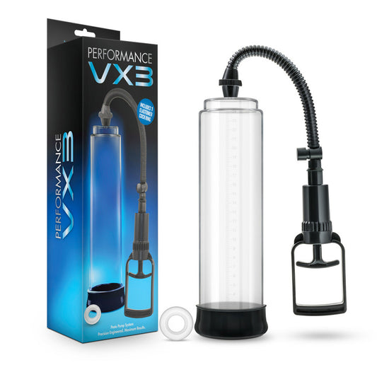 Performance VX3 Clear Male Enhancement Vacuum Pump System