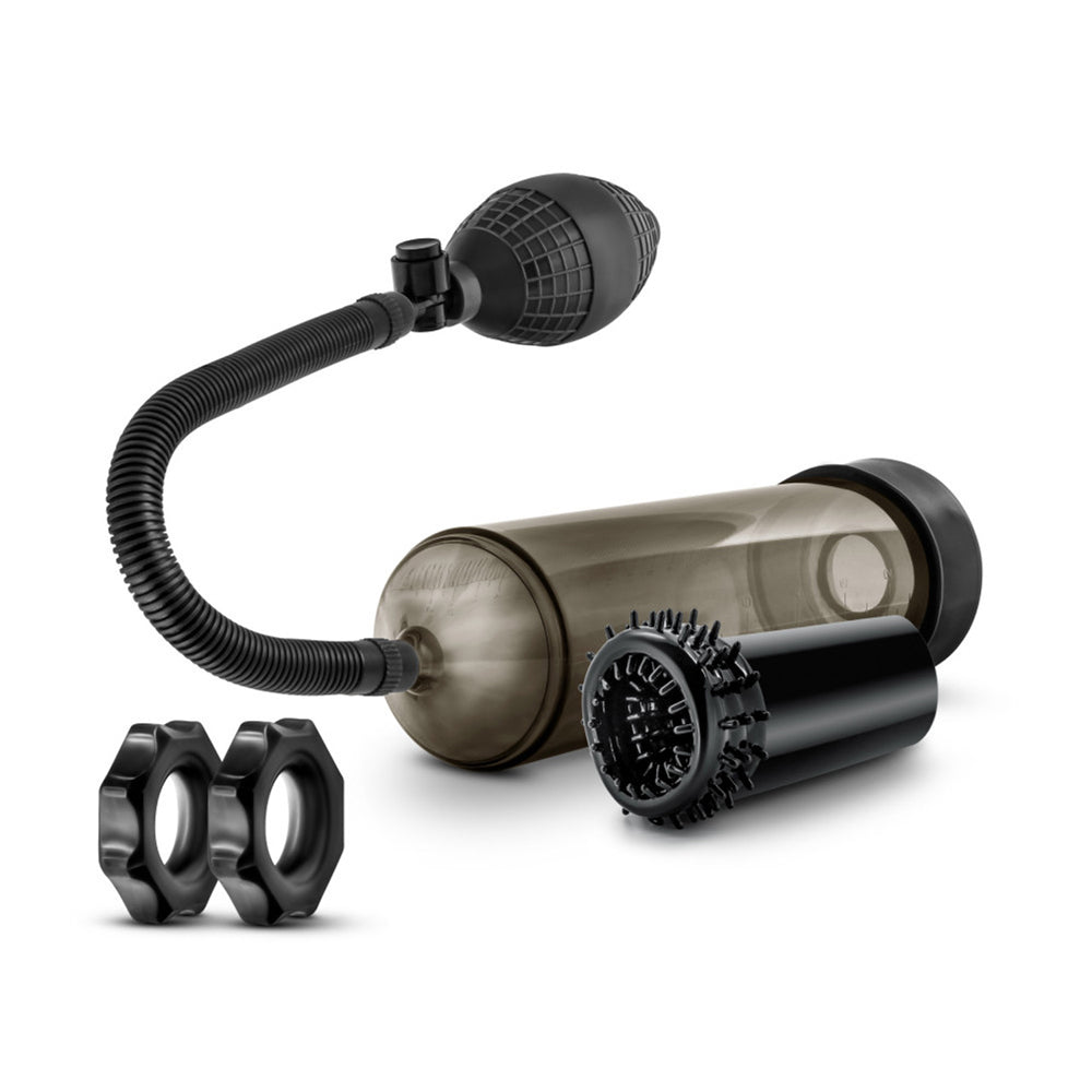 Quickie Kit Thick Black Realistic Dildo – Sex Toy for Men