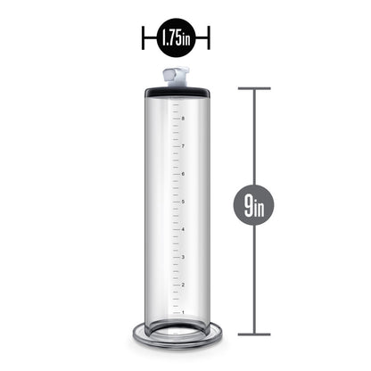 Penis Pump Cylinder 9 in x 1.75 in, Clear - Performance