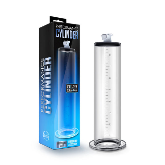 Penis Pump Cylinder 9 in x 1.75 in, Clear - Performance