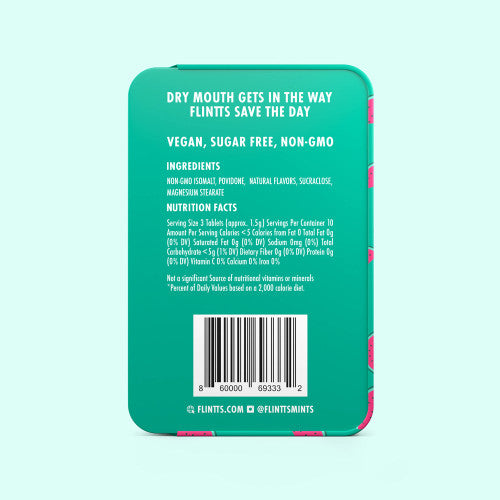 Flintts Mints Cool Watermelon – F Strength 100 | Mouthwatering Mints