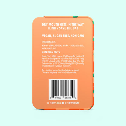 Flintts Mints Sour Tangerine – F Strength 175 | Zesty Tangerine Mints