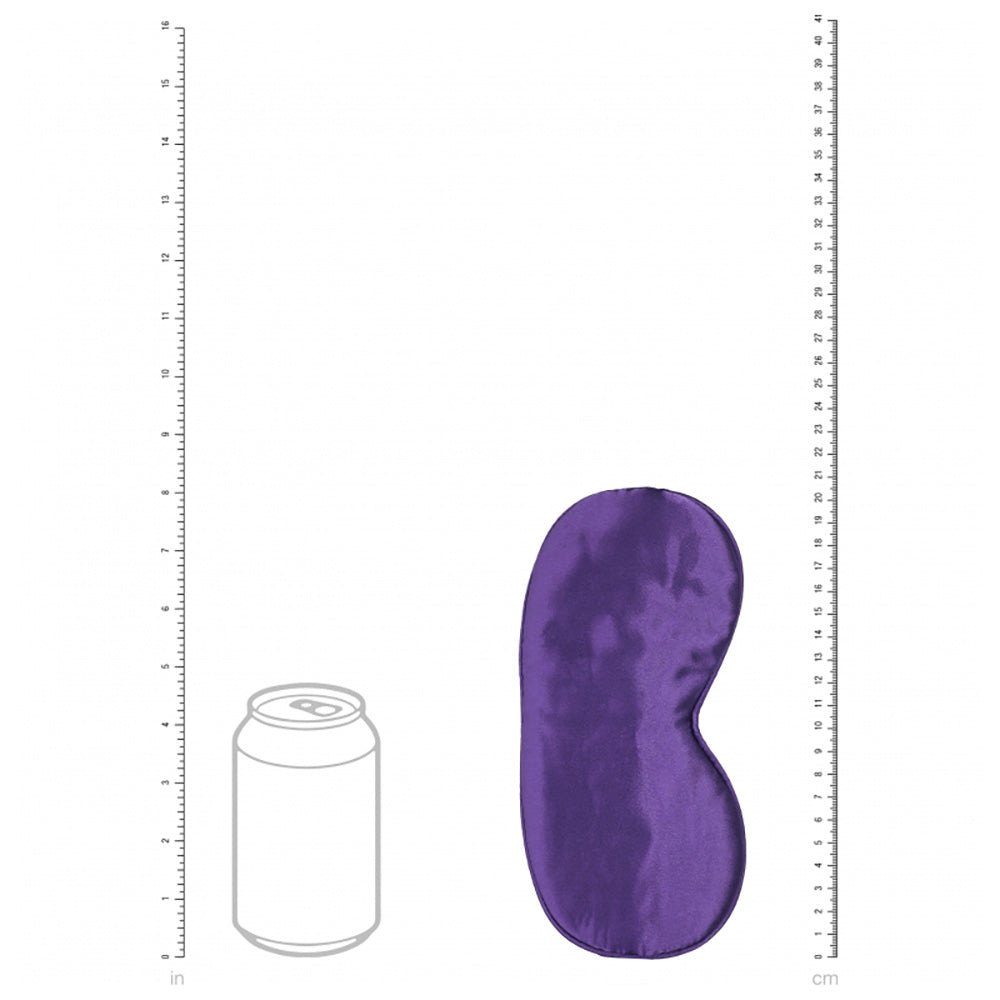 Ouch! Satin Mask Purple