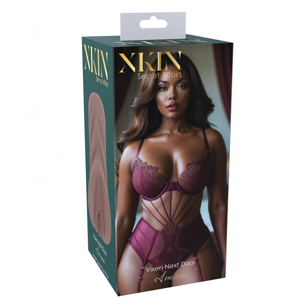 Xkin Secret Affairs Imani Tpe Medium Masturbator 199G Brown