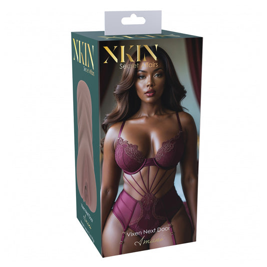 Xkin Secret Affairs Imani Tpe Medium Masturbator 199G Brown