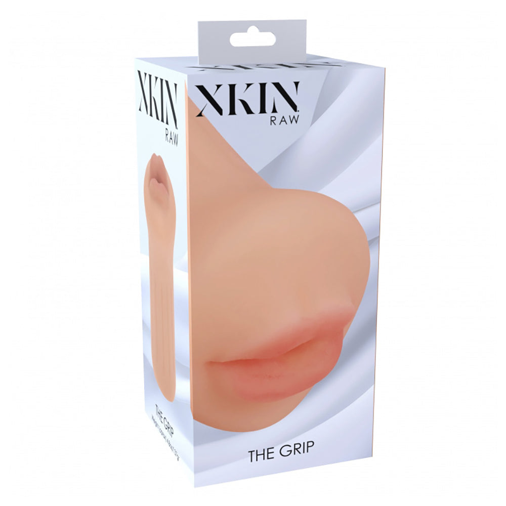 Xkin Raw The Grip Tpe Small Masturbator 137G Flesh