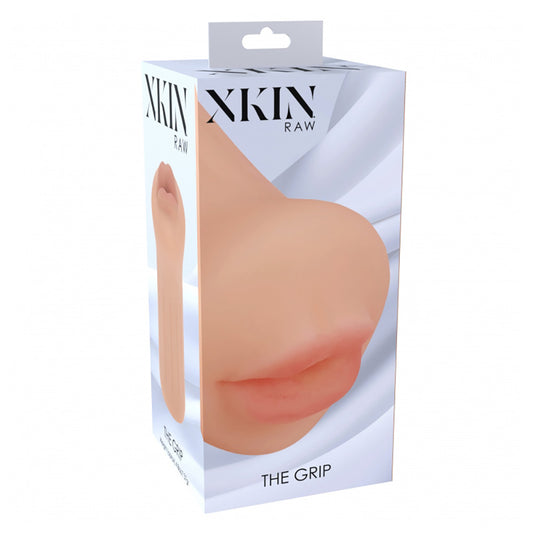 Xkin Raw The Grip Tpe Small Masturbator 137G Flesh