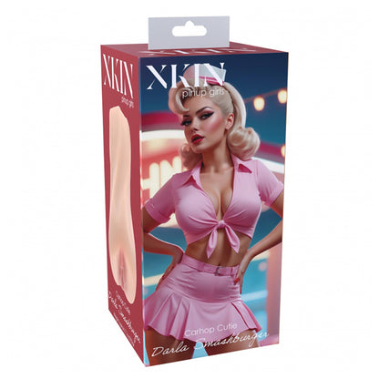 Xkin Pinup Darla Smashburger Tpe Medium Masturbator 202G Flesh