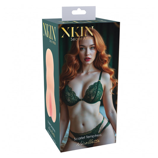 Xkin Secret Affairs Nicolette Tpe Medium Masturbator 272G Flesh