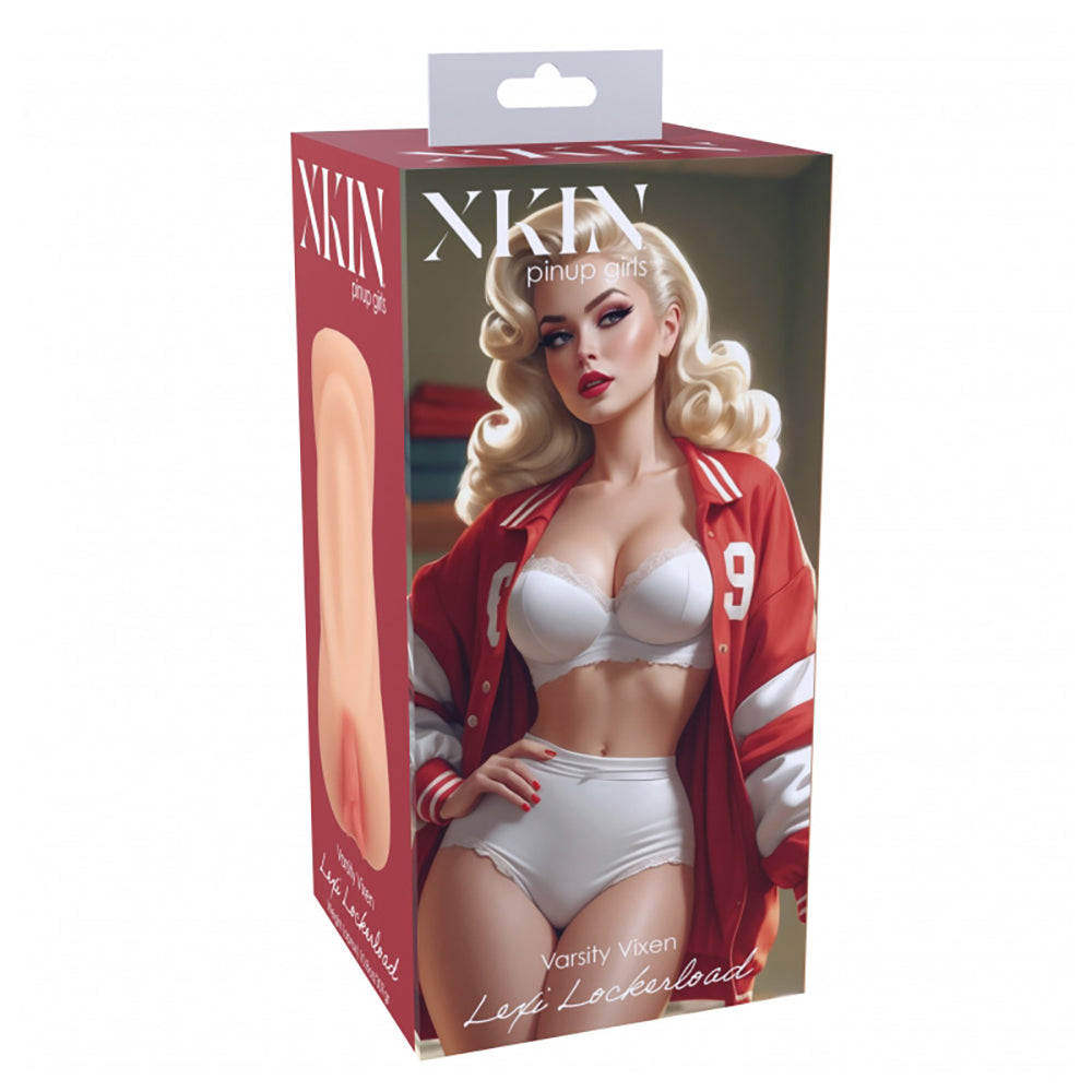 Xkin Pinup Lexi Lockerload Tpe Large Masturbator 307G Flesh