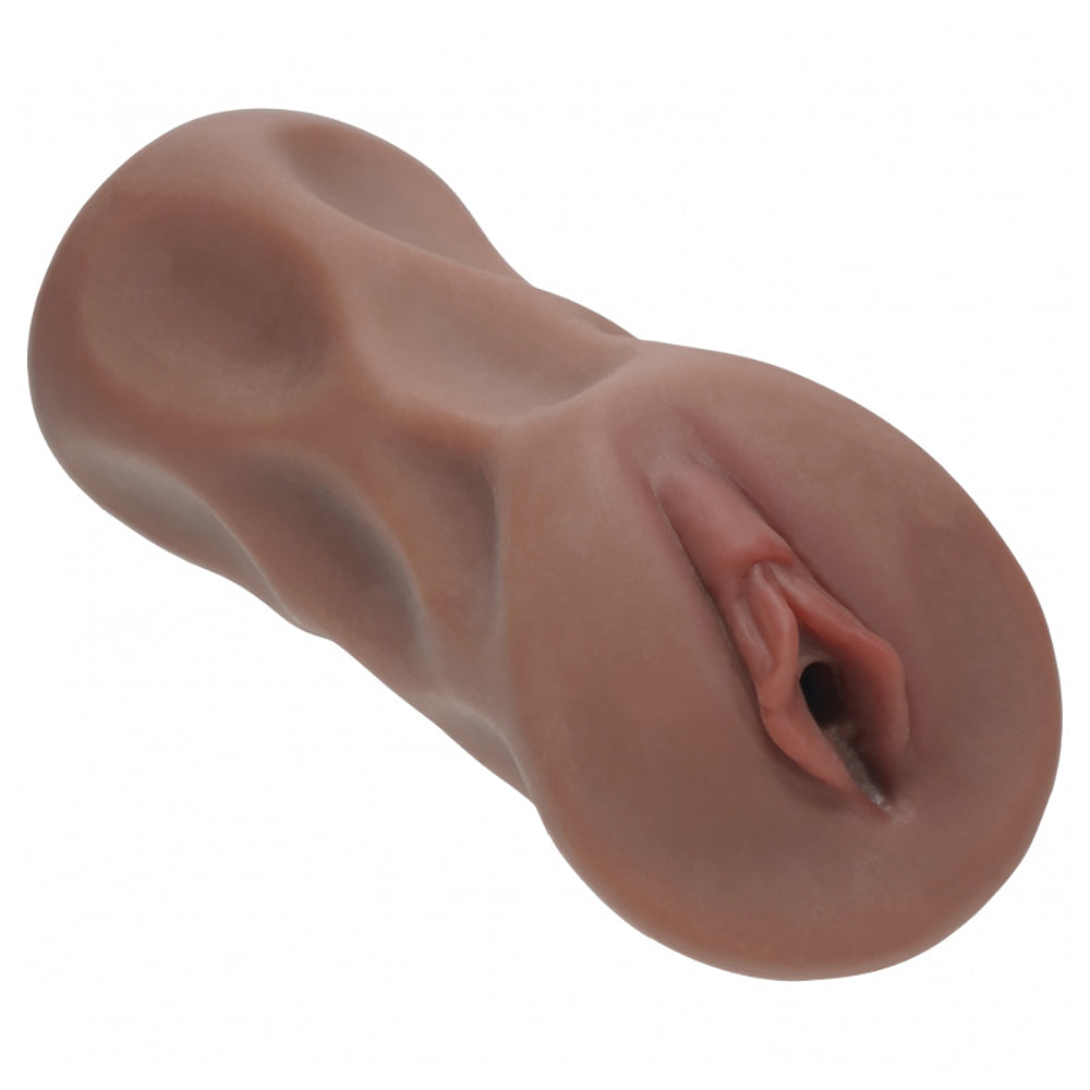 Xkin Pinup Cherry Splitz Tpe Large Masturbator 321G Brown