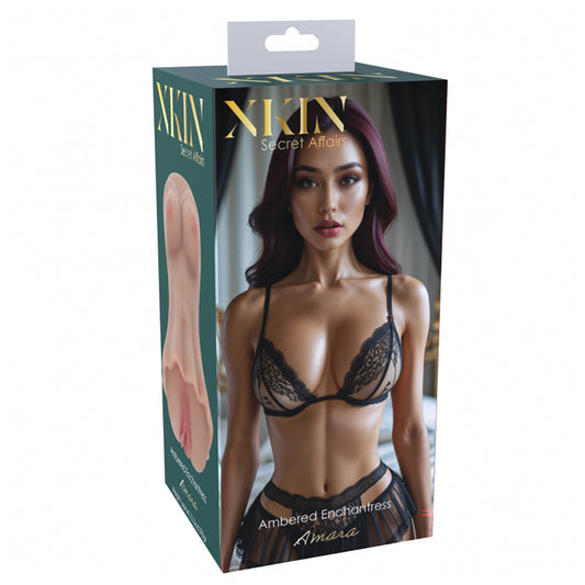 Xkin Secret Affairs Amara Tpe Large Masturbator 378G Tan