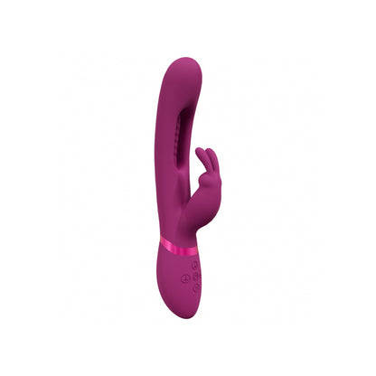 Vive Mika Triple Rabbit With G-Spot Flapping Pink