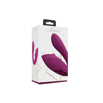 Vive Yuki Dual G-Spot Vibrator With Beads Pink
