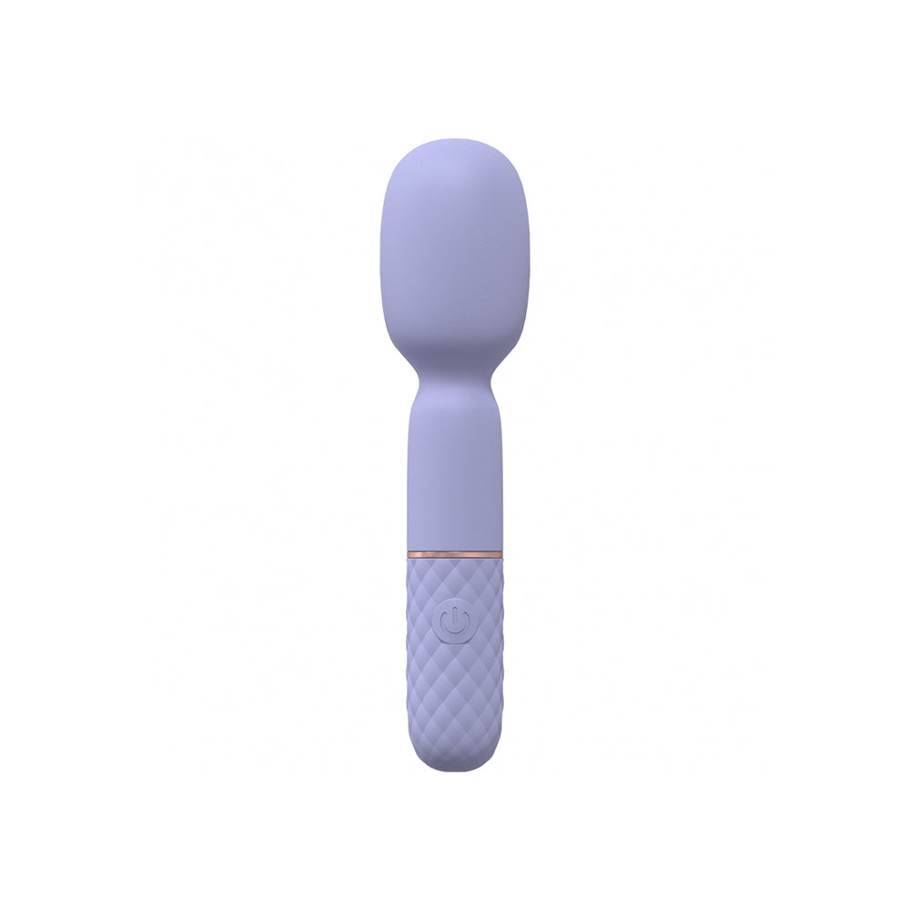 Bella 10 Speed Vibrating Mini-Wand Silicone Rechargeable Waterproof Lavender