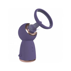 Pumped Exquisite Automatic 13-Speed Silicone Rechargeable Breast & Vulva Pump - Purple