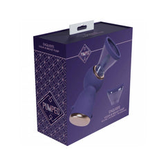 Pumped Exquisite Automatic 13-Speed Silicone Rechargeable Breast & Vulva Pump - Purple