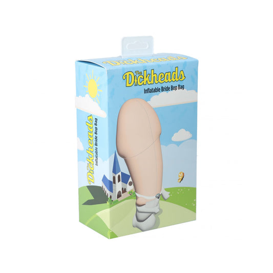 Dickheads Bride Bop Bag - Flesh Tone Novelty Punching Bag