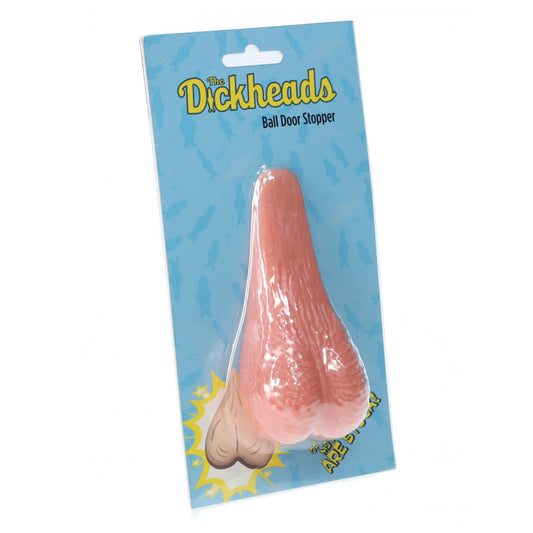 Dickheads Ball Door Stopper - Flesh Color, Ball-Shaped Door Stop