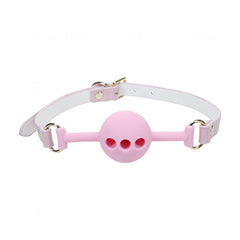 Ouch! Paris Collection Silicone Ball Gag – Chic Design with Rose Gold Accents