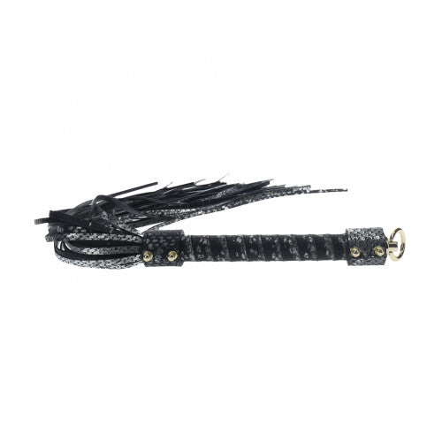 Ouch! Florence Collection Flogger – Faux Leather BDSM Flogger for Sensory Stimulation