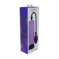 Pumped Basic Pump 1 - Water-Resistant Purple Portable Pump