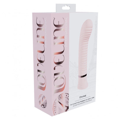 Loveline Divine Ribbed G-Spot Vibe Pink