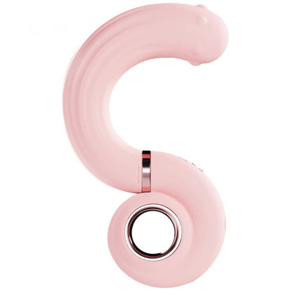 Loveline Perles Rotating Beads Swirl – Pink Vibrator with Rotating Beads for Intense Stimulation