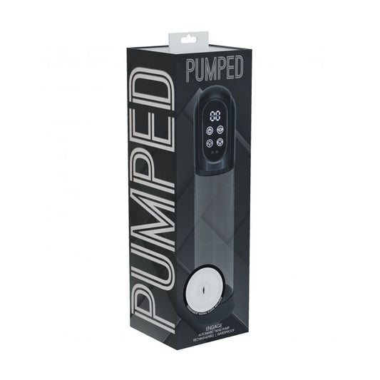 Pumped Engage Pump Masturbator Gun Metal