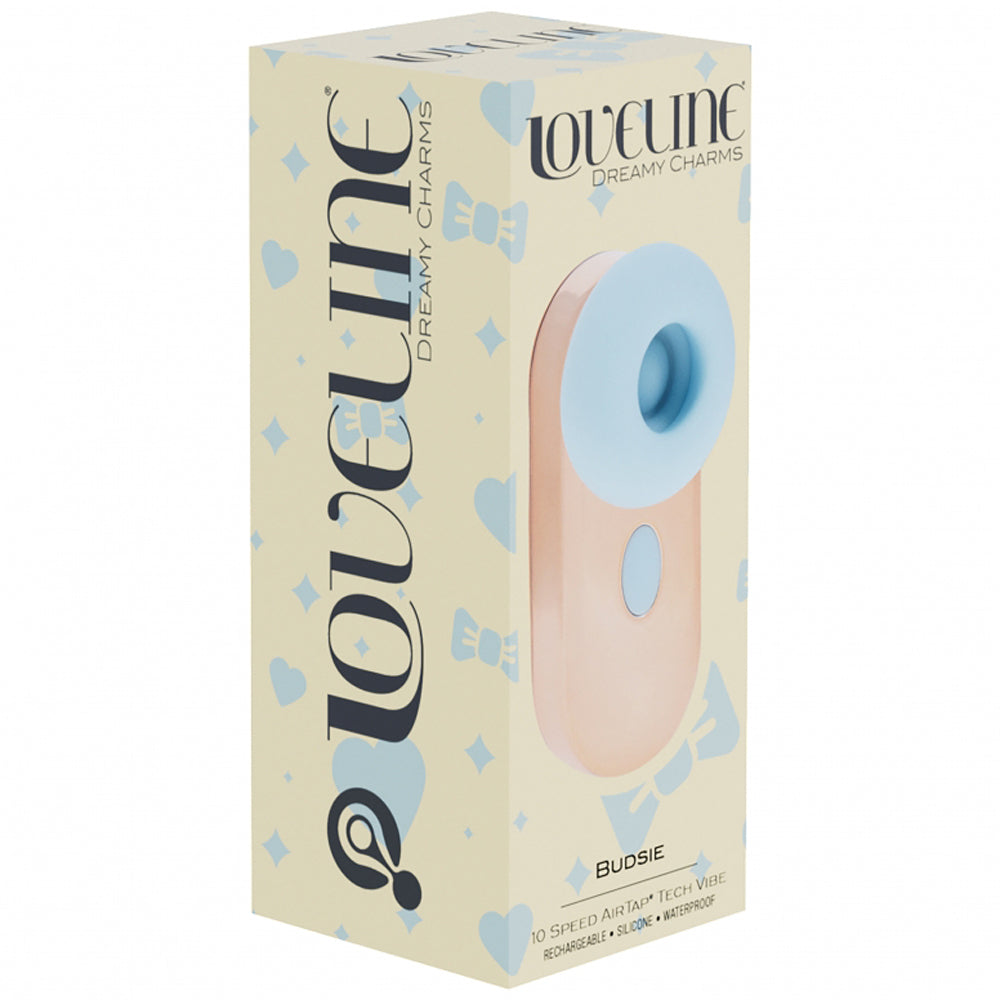 Loveline Budsie Airtaptech Vibrator Blue