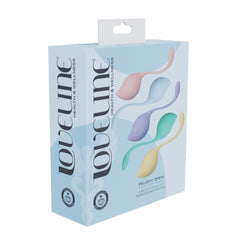 Loveline Pelvifit Stem Kegel Kit – Multiweight Multicolor Pelvic Floor Exerciser