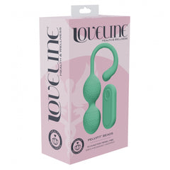Loveline Pelvifit Kegel Beads with Remote – Green