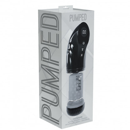 Pumped Strokemate Masturbator Black