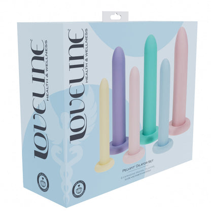 Loveline PelviFit Expanding Vaginal Dilator Set – Multicolor