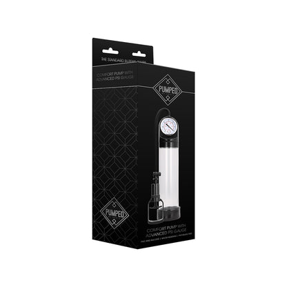 Transparent Comfort Pump with Advanced PSI Gauge