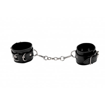 Ouch! Leather Cuffs Black