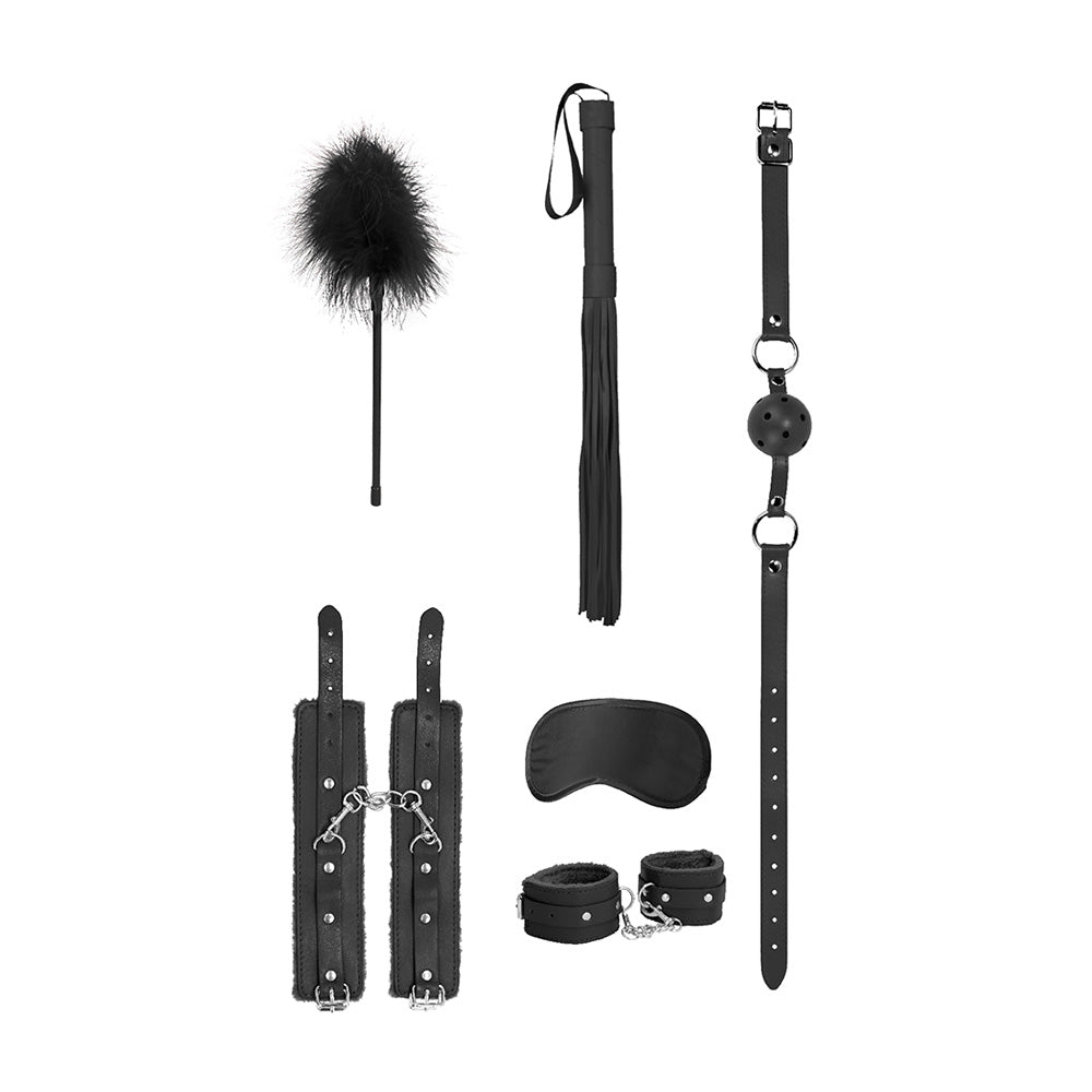 Ouch! Beginners Bondage Kit Black