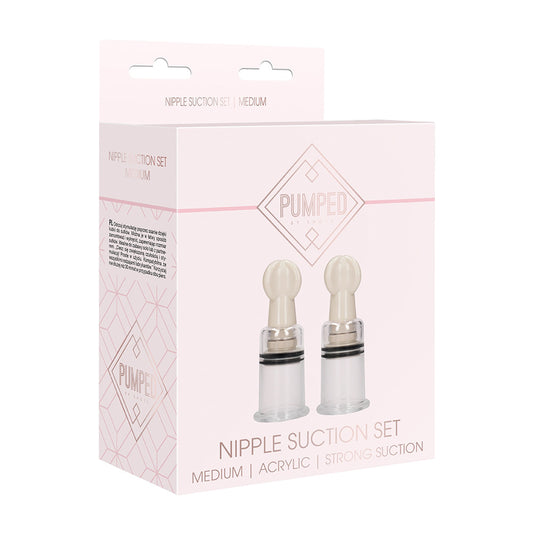 Nipple Suction Set – Medium Transparent Nipple Pump Kit