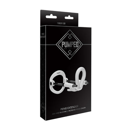 Pumped Penis Extender White - Male Enhancement Device for Increased Length and Girth