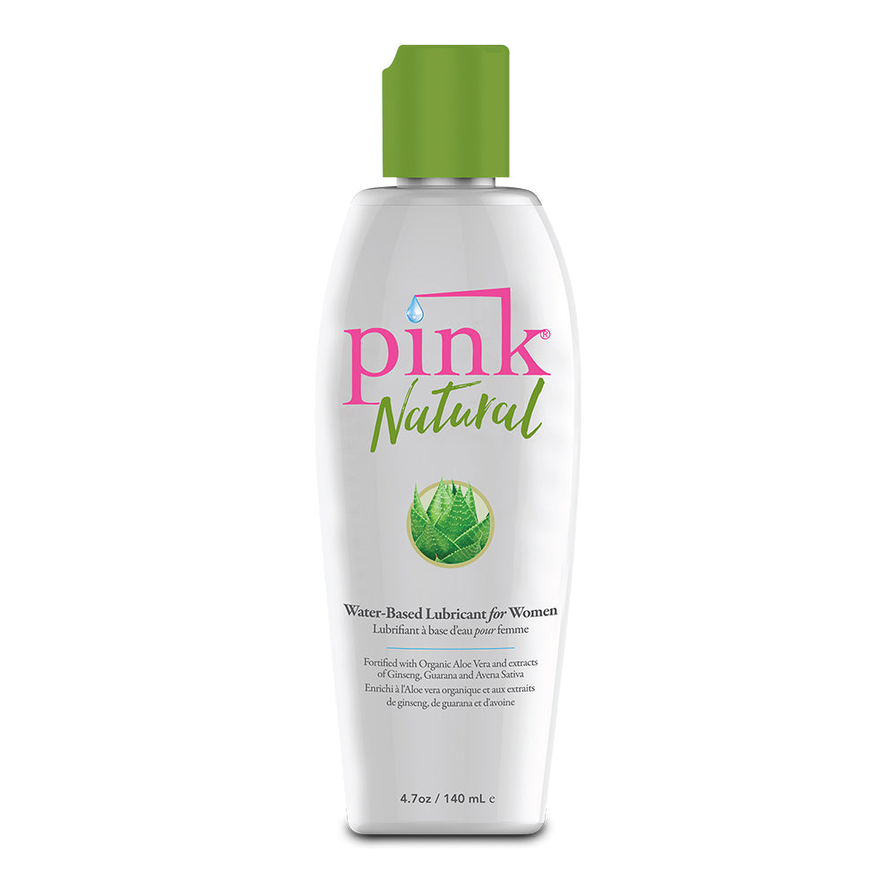 Pink Natural Water-Based Lubricant 2.8 oz.