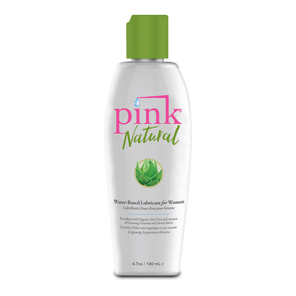 Pink Natural Water-Based Lubricant 2.8 oz.