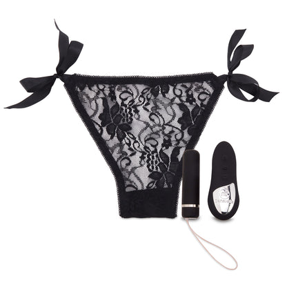 Nu Sensuelle Pleasure Panty – Black Lingerie for Women