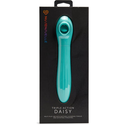 Nu Sensuelle Daisy Triple Action Vibrator - Electric Blue