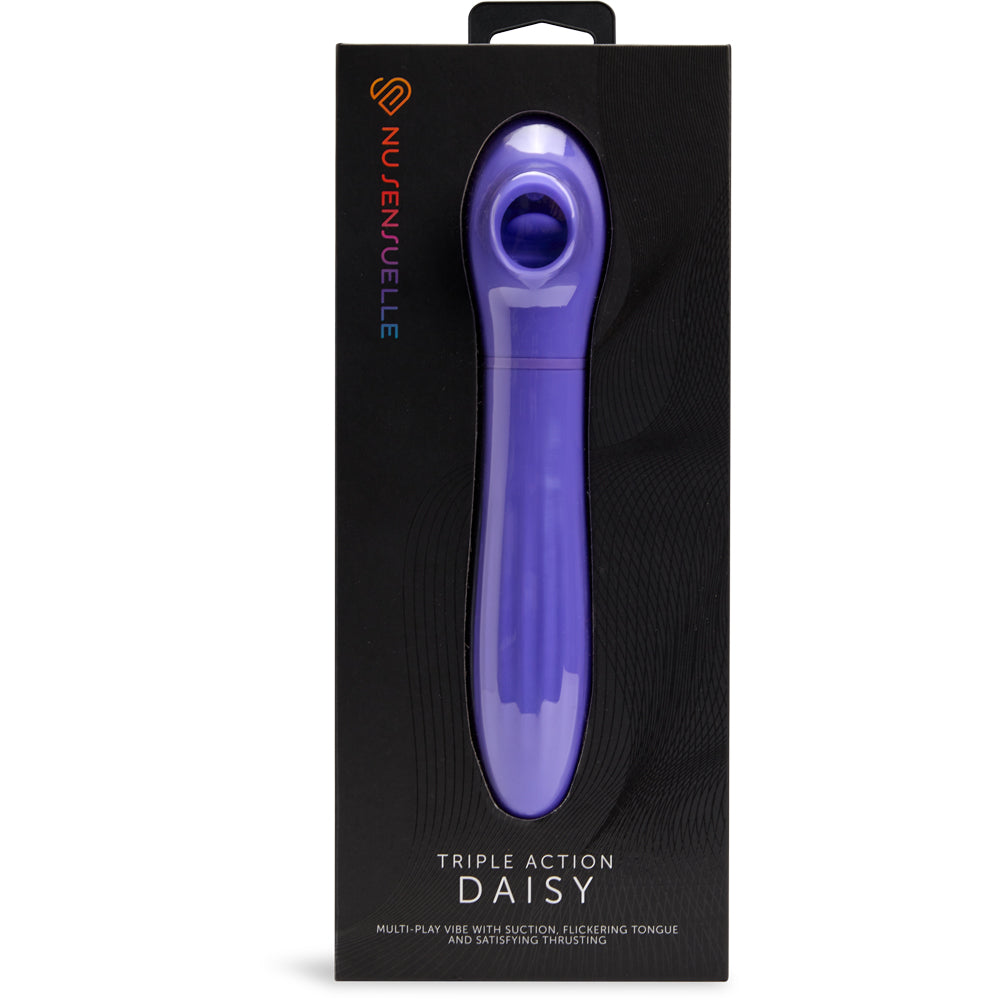 Nu Sensuelle Triple-Action Daisy Ultra Violet Vibrator