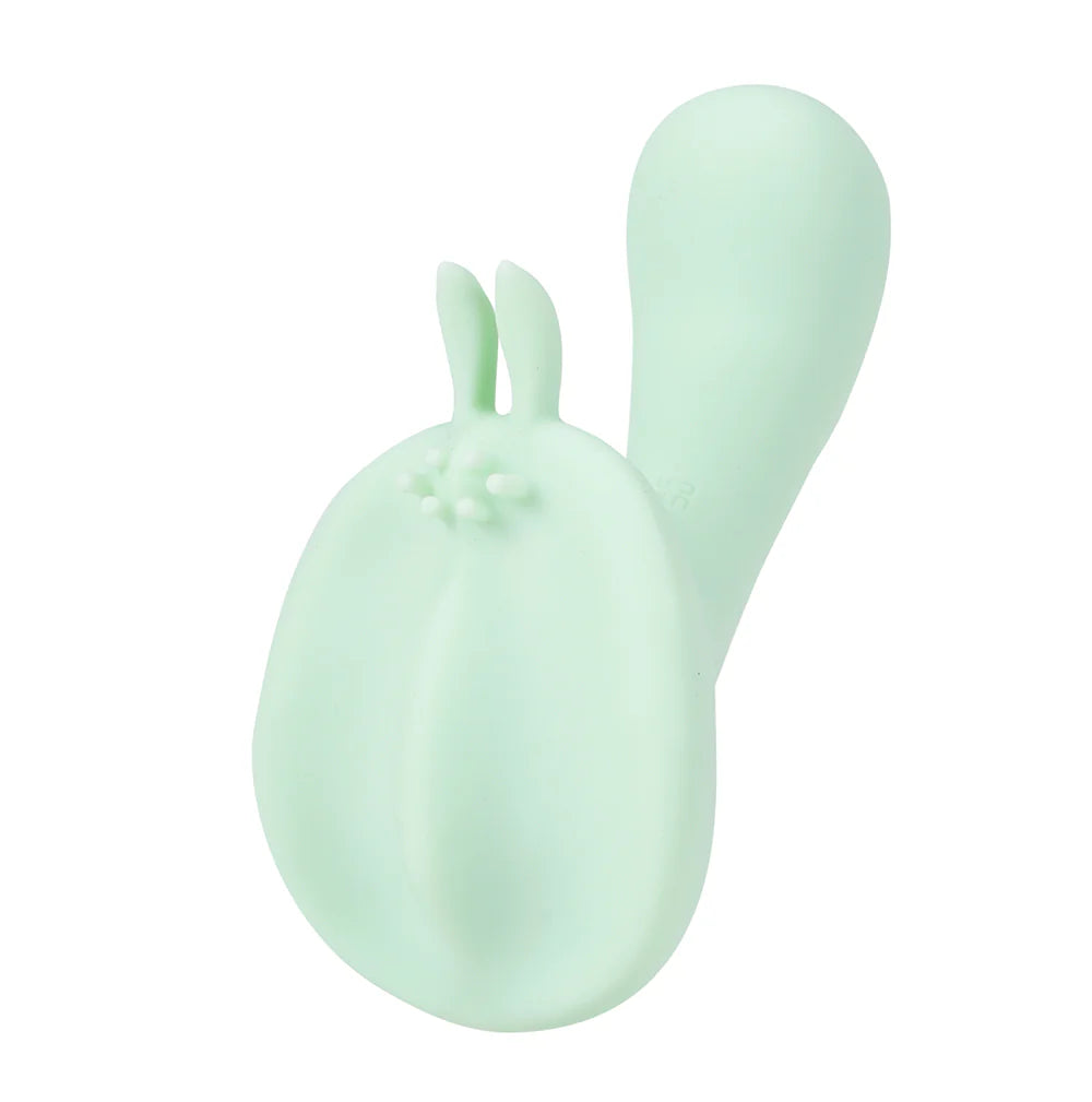 AVERI Blue Rechargeable Dual Vibration Liquid Silicone Vibrator - 10 Functions
