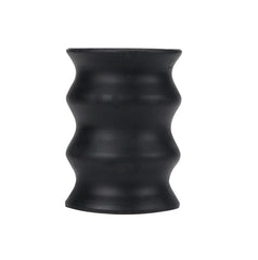 ELI Black Vibelite 4-Inch Textured Silicone Stroker - Rechargeable