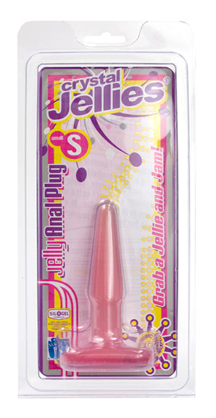 Crystal Jellies Small Pink Butt Plug