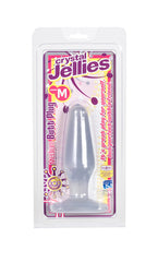 Crystal Jellies Medium Clear Butt Plug